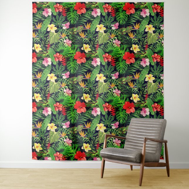 Tapiz Impresión hawaiana (In situ)