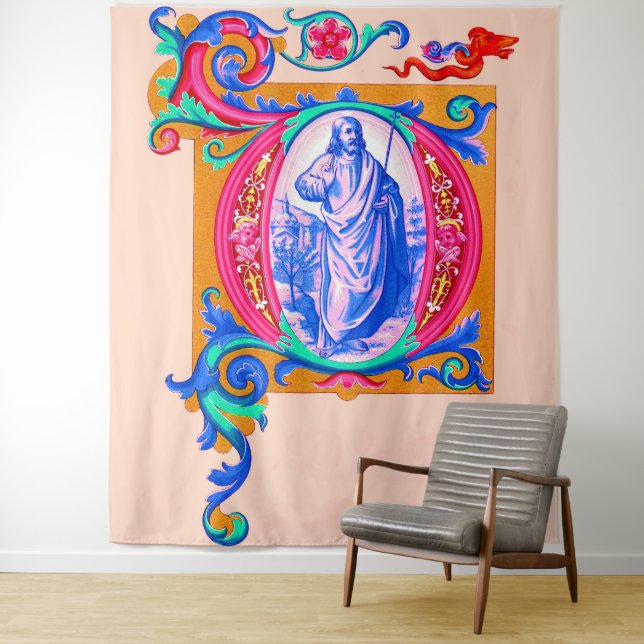 Tapiz Impresión renacentista de Jesús (In situ)
