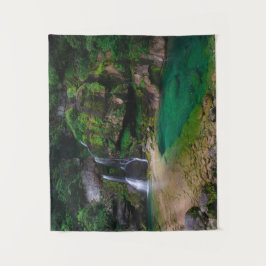 Tapiz Impresionante cascada Virje, Eslovenia