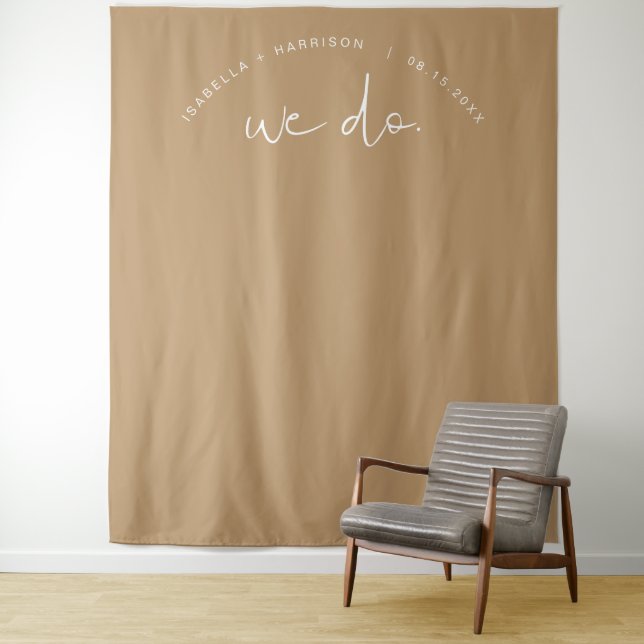 Tapiz INDIE Boho Earth Toned BackTapestry (In situ)