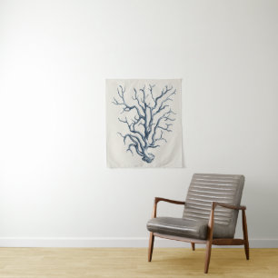 Tapiz Indigo coral