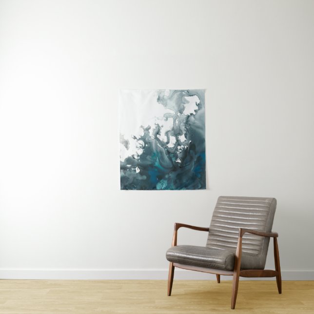 Tapiz Indigo Tempest (In situ)