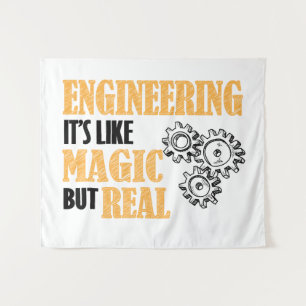 Tapiz Ingeniería - Es como la magia pero es realmente di