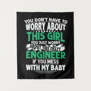 Tapiz Ingeniero Chica Ingeniero
