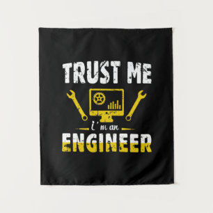 Tapiz Ingeniero Confía En Mí Soy Ingeniero