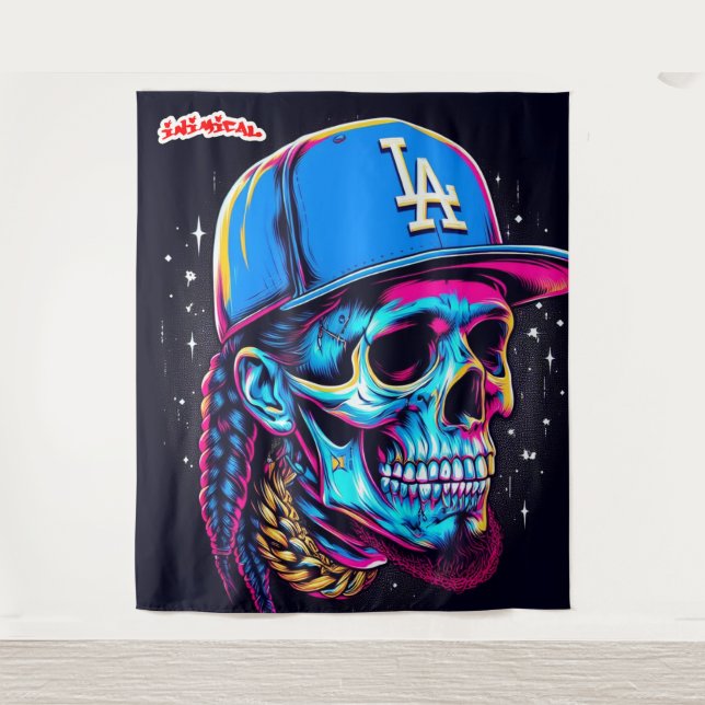 Tapiz Inimical Hussle (Anverso)