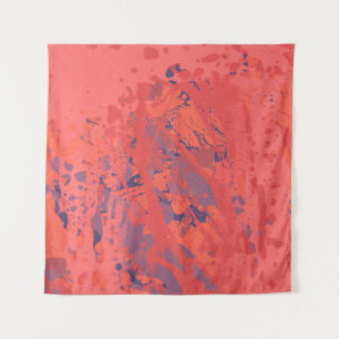 Tapiz Ink hand made painting. Abstract wall art. Creativ