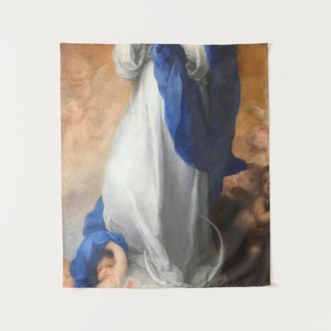 Tapiz Inmaculada Concepción De La Virgen María Murillo (Anverso)