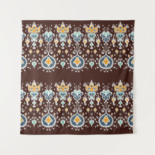 Tapiz Inspiración Ikat: Elegancia Oriental