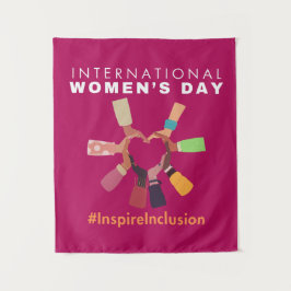 Tapiz Inspire Inclusión Día Internacional de la Mujer