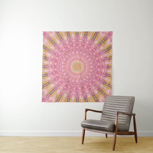Tapiz Invertir Mandala de Agua (In situ)