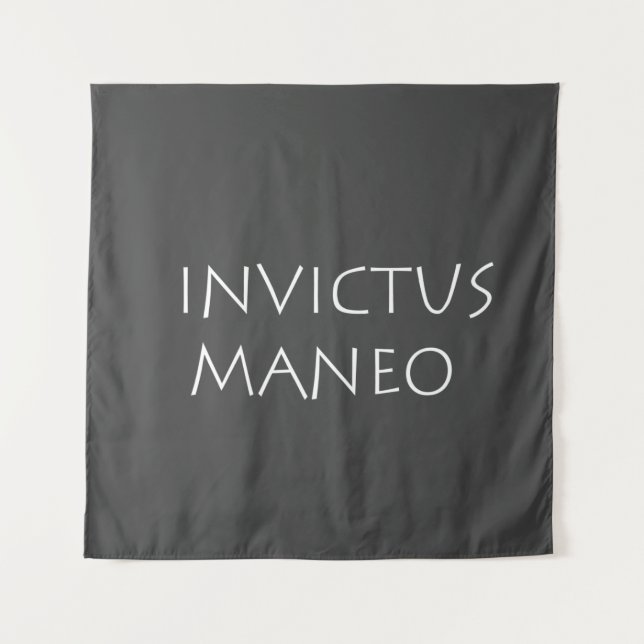 Tapiz Invictus maneo (Anverso)