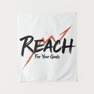 Tapiz Ir por sus objetivos y logros - n02