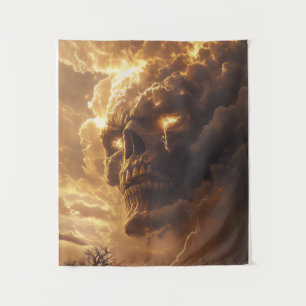 Tapiz Ira de la Calavera de la Tormenta