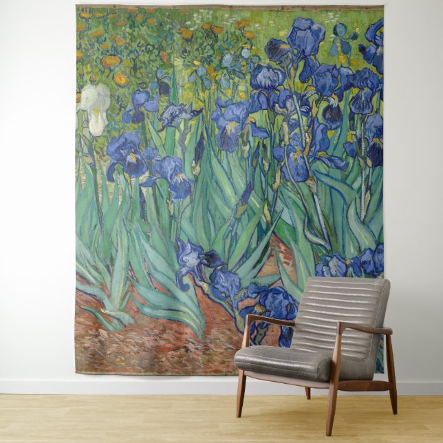 Tapiz Irises de Vincent Van Gogh (In situ)