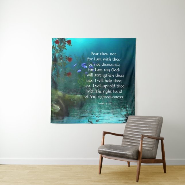 Tapiz Isaías 41:10 (In situ)