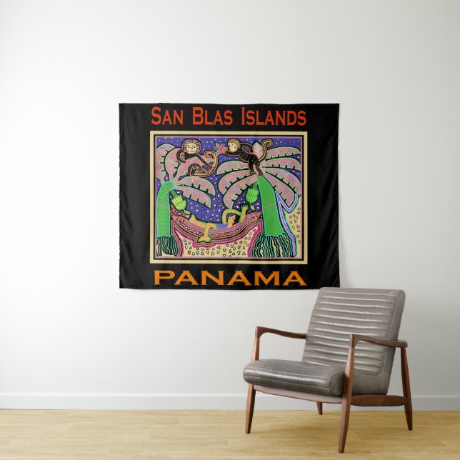 Tapiz Islas de San Blas - Panamá (In situ (horizontal))
