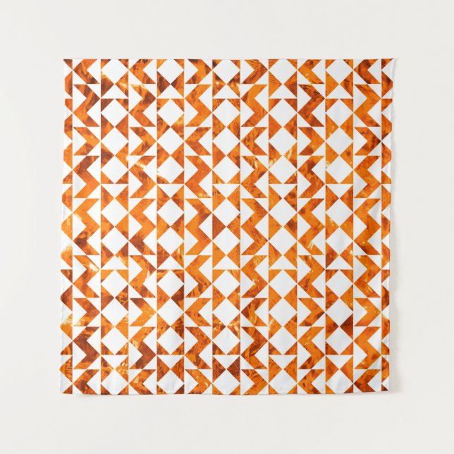 Tapiz isola de patrón geométrico boho sin soldadura de i (Anverso)