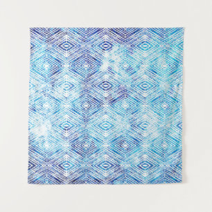 Tapiz isola de patrón geométrico boho sin soldadura de i