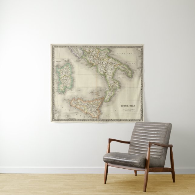 Tapiz Italia del sur (In situ (horizontal))