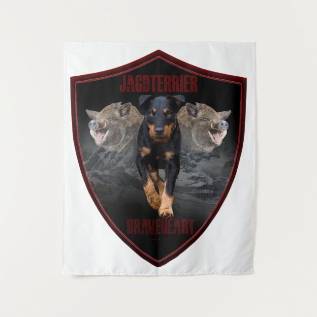 Tapiz Jagdterrier (Anverso)
