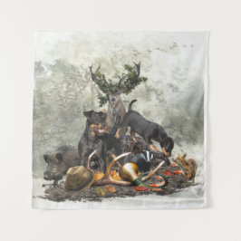 Tapiz Jagdterrier, un miedo de caza alemán