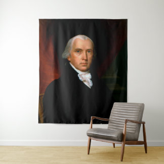 Tapiz James Madison 4º Presidente de los Estados Unidos
