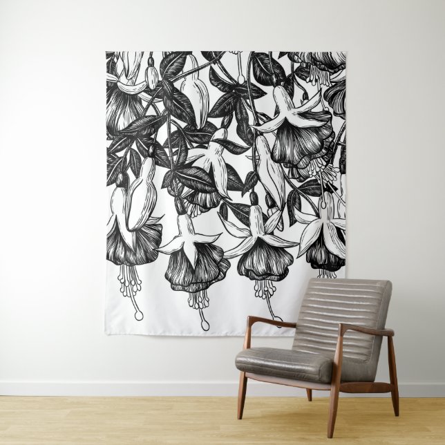 Tapiz Jardín de Fuchsia (In situ)