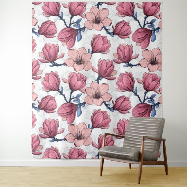 Tapiz Jardín de Magnolia 2 (In situ)