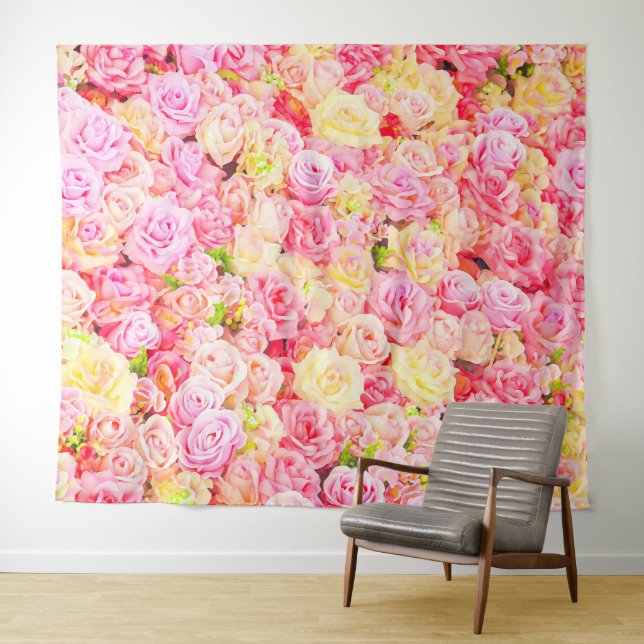 Tapiz Jardín de rosas (In situ (horizontal))