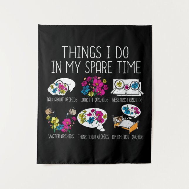 Tapiz Jardinería Orquídea Hogar Florisca (Anverso)