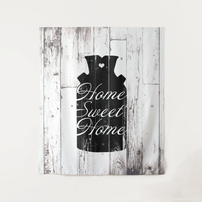 Tapiz Jarra de Leche de Madera Blanca de Casa de Campo H (Anverso)