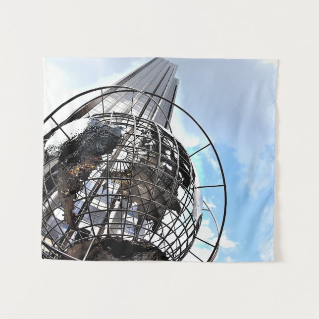 Tapiz Jaula en Nueva York (Anverso (horizontal))