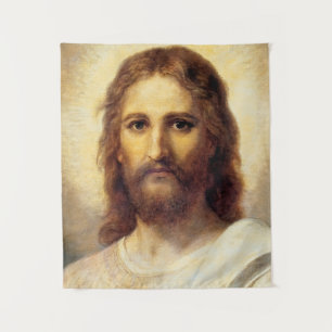 Tapiz Jefe de Cristo por Heinrich Hofmann
