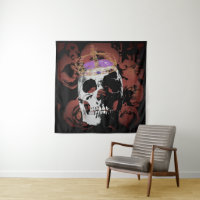 Jefe Rey. Lienzo, arte mural, poster