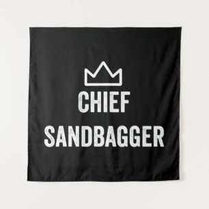 Tapiz Jefe Sandbagger Golf Meme Bjj Chess Sandbag