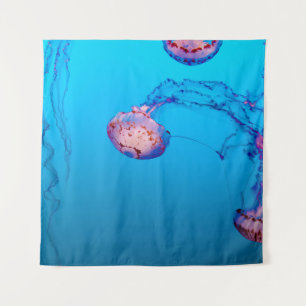 TAPIZ JELLY FISHES SUPERIOR AL AGUA