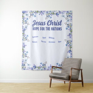 Tapiz Jesucristo Esperanza para Todas las Naciones 5