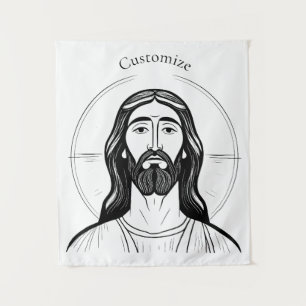 Tapiz Jesucristo Thunder_Cove