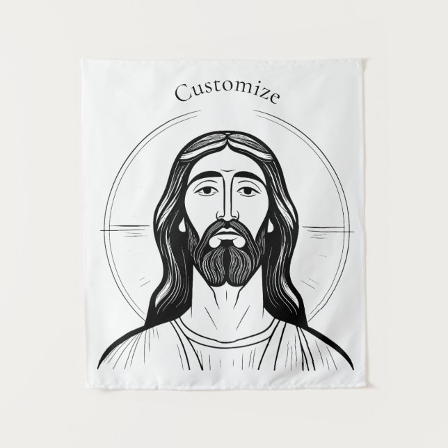 Tapiz Jesucristo Thunder_Cove (Anverso)