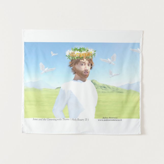 Tapiz Jesucristo y la Coronación de Espinas (Anverso (horizontal))