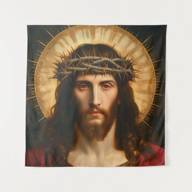 Tapiz Jesús | Arte religioso cristiano (Anverso)