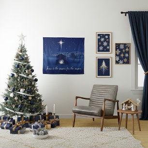 Tapiz Jesús es la razón de la Natividad