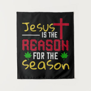 Tapiz Jesús Es La Razón De La Temporada