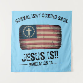 Tapiz Jesús Está Regresando