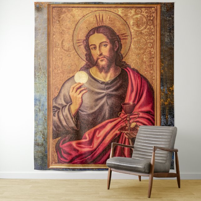 Tapiz Jesus Fine Art Vintage (In situ)