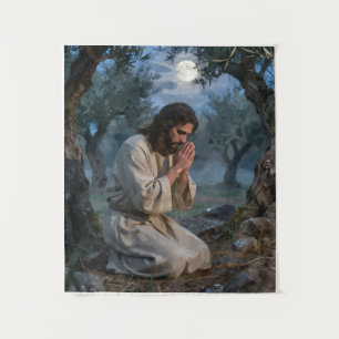 Tapiz Jesús Orando