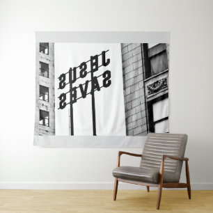 Tapiz JESUS SAVES Tapestry