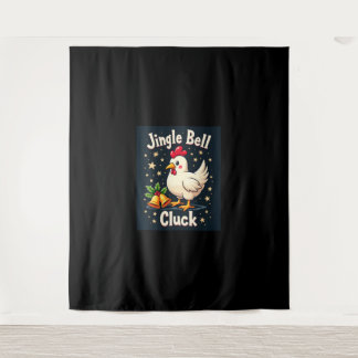 Tapiz Jingle Bell Cluck Chicken