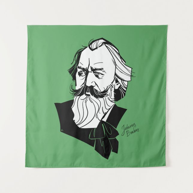 Tapiz Johannes Brahms (Anverso)